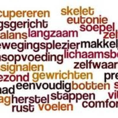 Ontdek je lichaam met eutonie Ontdek je lichaam met eutonie